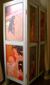 Armoire 'enfant hommage à Bonnard