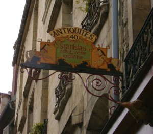 Enseigne Stanislas Antiquités