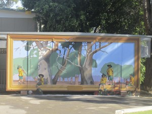 Cammeray PS Treet Tops mural