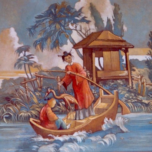 Chinoiserie peinte