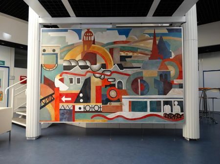 Hommage à Fernand Léger; hall de la CDC d'Argentan