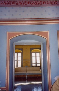 Intérior maison grec peint