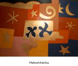 Plafond d'alcôve