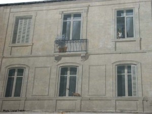 Trompe l'oeil façade, Angoulème 4