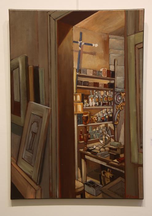 Cabinet de curiosités (65x92 cm)